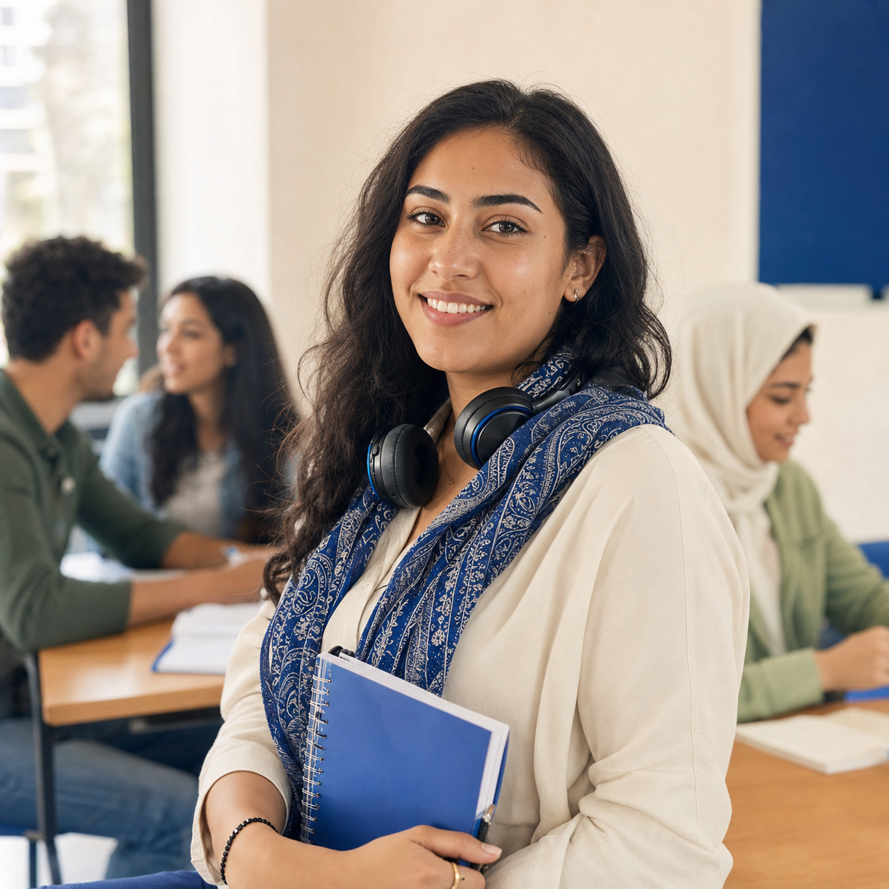 Egyptian language learner at TalkScout Academy